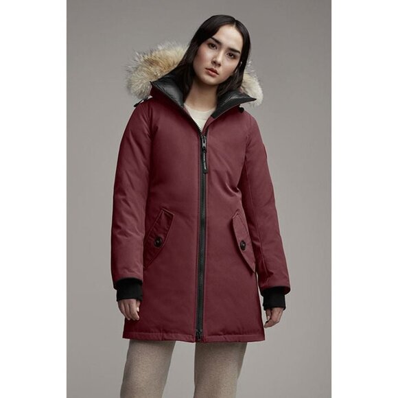 BRAND NEW Canada Goose Women Size XS Rosemont Parka in Elderberry, BNWT - Picture 2 of 10